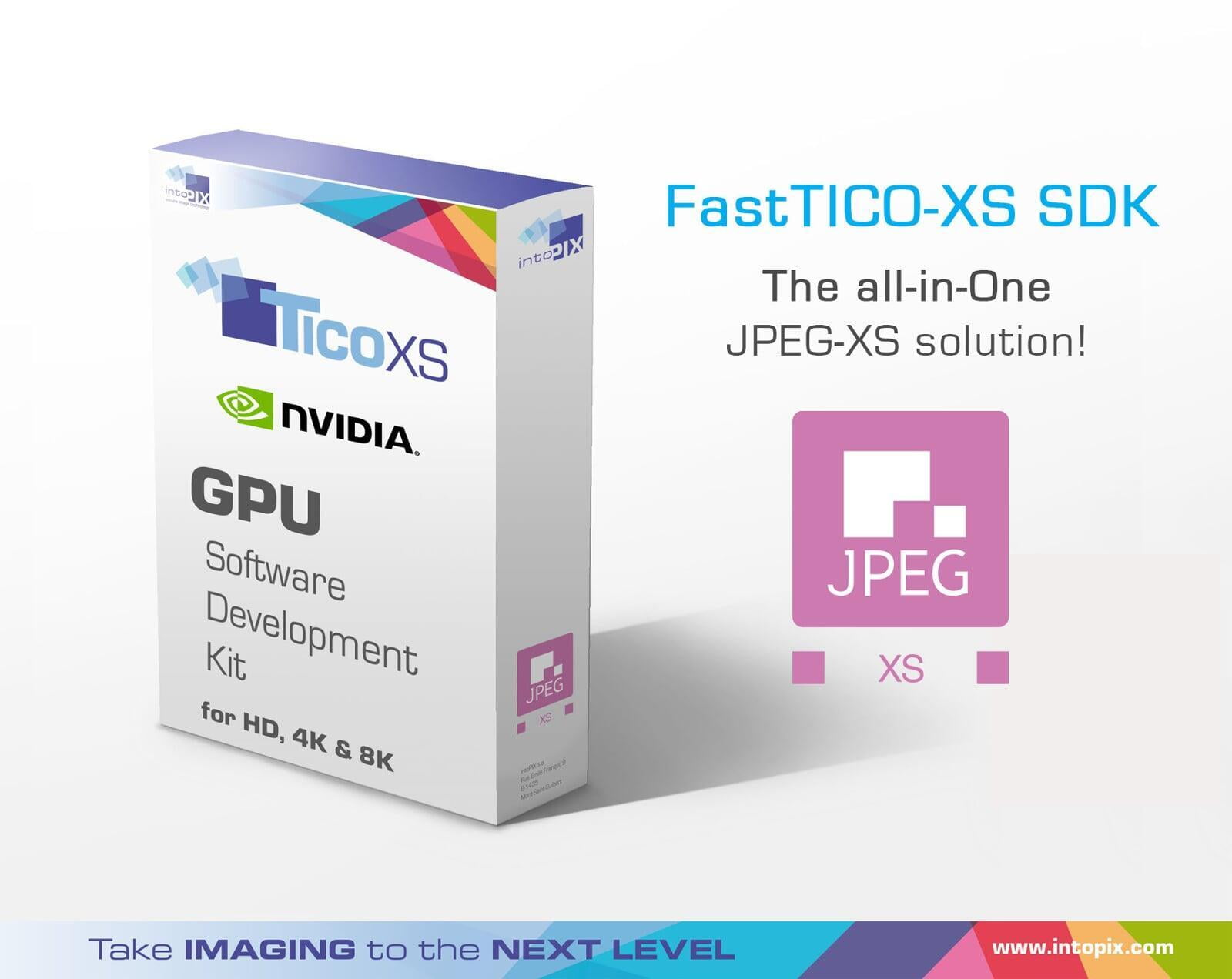 intoPIX releases the FastTICO-XS SDK v1.2.4 for Nvidia GPU